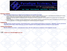 Tablet Screenshot of para-sys.com